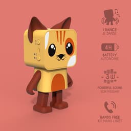 MOB Dancing Animals Cat - Bluetooth luidspreker — thumbnail 5