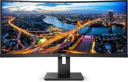 Philips 346B1C - QHD Ultrawide Monitor - USB-C 90W - KVM-Switch - RJ45 - Powersensor - Lichtsensor - 34 Inch - 100hz — thumbnail 13