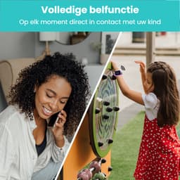 VUBIO B1 Kinder Smartwatch Blauw - Inclusief Simkaart - Bellen & Camera - Super Leuk Horloge Voor Kinderen Met Alles Wat U Nodig Heeft Voor De Veiligheid Van Uw Kind! — thumbnail 3