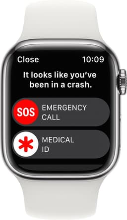 Apple Watch Series 8 - 4G - 41mm - Zilver Roestvrijstaal — thumbnail 3
