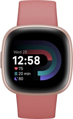 Fitbit Versa 4 - Smartwatch dames en heren - Roze — thumbnail 8