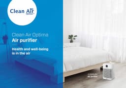Clean Air Optima® CA-502Pro Mini - HEPA UV-C Ionisator Luchtreiniger - 9-voudig OFT filtratie systeem - Ultrastil met sleepmode! 10dB(A) — thumbnail 5