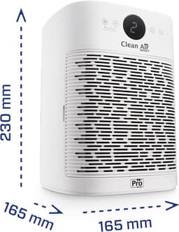 Clean Air Optima® CA-502Pro Mini - HEPA UV-C Ionisator Luchtreiniger - 9-voudig OFT filtratie systeem - Ultrastil met sleepmode! 10dB(A) — thumbnail 3