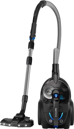 Philips Stofzuiger zonder Zak FC9747/09 - Zuigmond met LED Verlichting - Lang Snoer - Alle Vloertypen - Met HEPA 13 Allergiefilter - Incl 3 Extra Mondstukken - Zwart — thumbnail 1