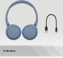 Sony WH-CH520 - Draadloze on-ear koptelefoon - Blauw — thumbnail 12