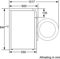 Bosch WAN282E3FG - Serie 4 - Wasmachine - NL/FR display - Energielabel C — thumbnail 7