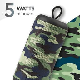 Music Sound Verticale Bluetooth Speaker 5.0 - Cilindervormig - Camouflage kleuren — thumbnail 3