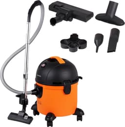Monzana Stofzuiger Nat & Droog - 1200W 15L Container – Zwart/Oranje — thumbnail 2