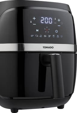 Tomado TAF3202B - Airfryer - Heteluchtfriteuse - 3,2 liter inhoud - Digitaal display - 500 gr friet - PFAS vrij - Beste Koop - Aug & nov 2024 — thumbnail 6