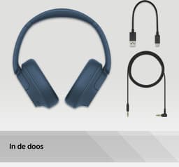 Sony WH-CH720N – Draadloze over-ear koptelefoon met Noise Cancelling - Blauw — thumbnail 11