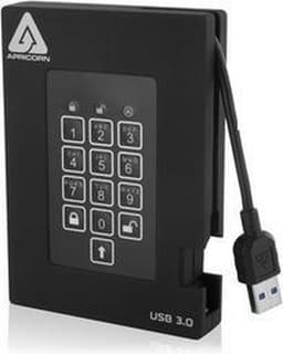 Apricorn Padlock Fortress - FIPS validated, 500GB USB 3.0 — thumbnail 8