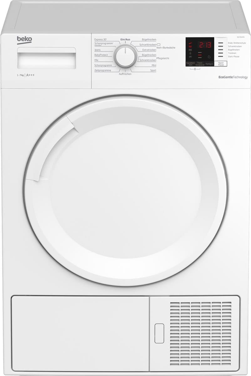 Beko DS7512PA wasdroger Vrijstaand Voorbelading 7 kg A+++ Wit — afbeelding 1
