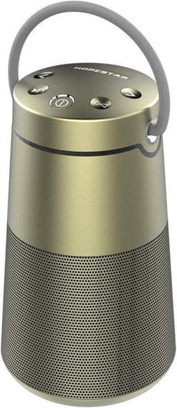 HOPESTAR H33  Goud draagbare draadloze Bluetooth-luidspreker FM-zender Powerbank — thumbnail 10