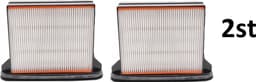 2 x FILTER vervanging VOOR stofzuiger STARMIX : ARD-1225, IS ARD-1250, ISC ARD-1425, ISC ARD-1450, ISP ARD-1435, ISP ARM-1435 AEG : RSE 1400 BOSCH : GAS 25, GAS 50, GAS 50 M METABO : ASR 2025, ASR 2050, ARM 2050 HITACHI : RNT 1225, RNT 1250, RNT 1225 — thumbnail 1