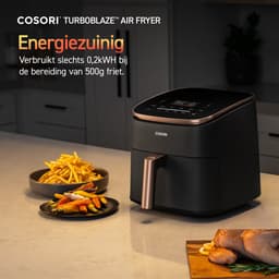 Cosori TurboBlaze – Airfryer XXL – 6L – 9 Programma’s – 30–230°C – Snelle DC Motor — thumbnail 8