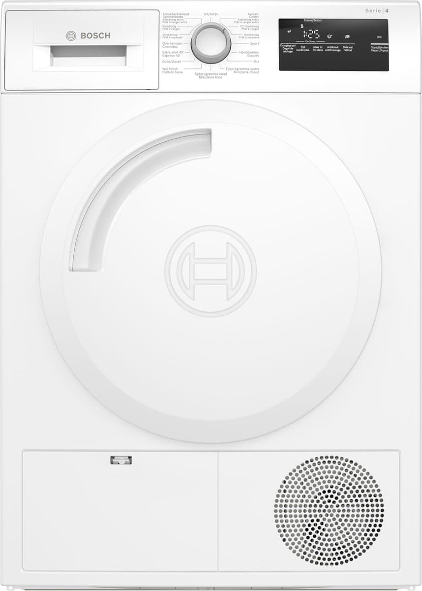 Bosch WTH83203FG - Serie 4 - Warmtepompdroger - 7 kg - NL/FR Display — afbeelding 1