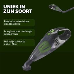 Beper Auto Stofzuiger - Handstofzuiger - Mini Stofzuiger - Stofzuiger Auto - Kruimelzuiger - Kleine Stofzuiger — thumbnail 3