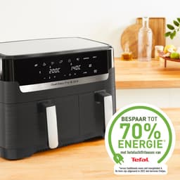 Tefal Easy Fry Dual XXL & Grill EY905B - Dubbele Airfryer - 8.3L - Dubbele Mand - Grillfunctie - XXL Capaciteit — thumbnail 11