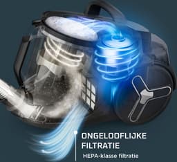 Rowenta Green Force Cyclonic Effitech RO7C36 - Stofzuiger - Zonder Zak - Energiezuinig - Krachtige Zuigkracht - Compact — thumbnail 4