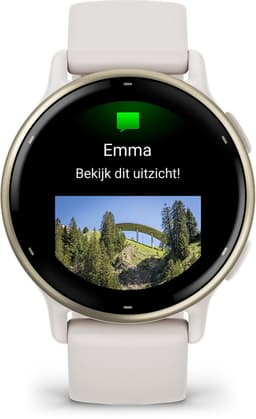 Garmin Vivoactive 5 - Sporthorloge - AMOLED-Scherm - Ivory/Cream Goudkleurig — thumbnail 13