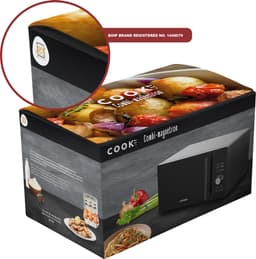 COOK-IT Combi Magnetron Vrijstaand 25L - Heteluchtoven en Grill - 25L — thumbnail 8