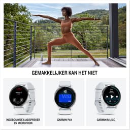Garmin Venu 3s - Smartwatch - AMOLED-Scherm - 41 mm - Pebble Grey — thumbnail 2