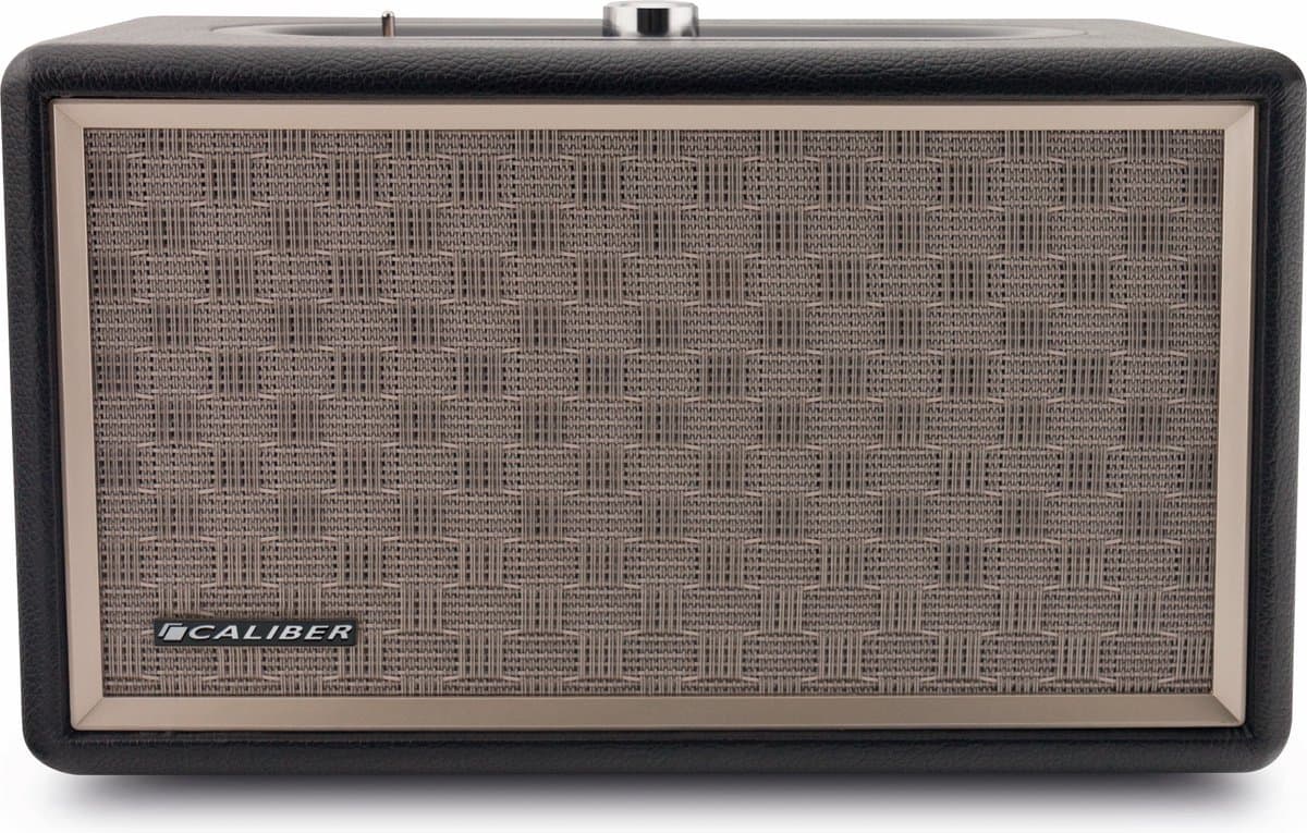 Caliber Morris - Retro Speaker - Bluetooth Speaker - Vintage Radio Design - 60 Watt Vermogen -Accu (HFG311BT) — afbeelding 1