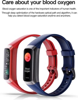DrPhone ActiFit - 1.1'' AMOLED Scherm - Extra Lichte Activiteiten Tracker - Horloge met 25 Sportmodi - Zilver — thumbnail 6