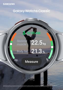 Samsung Galaxy Watch6 - Smartwatch - 40mm - Gold — thumbnail 7