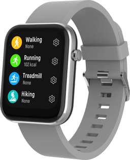 Denver Smartwatch Dames & Heren - Voor Android & iOS - Sporthorloge - Hartslagmeter - Bloeddrukmeter - Stappenteller - Saturatiemeter - Slaapmonitor - Social media activiteit - SW182 - Grijs — thumbnail 3