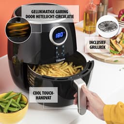 Tristar FR-6956 - Airfryer XL - 4,5L - 8 Bakprogramma's - PFAS-vrij — thumbnail 3