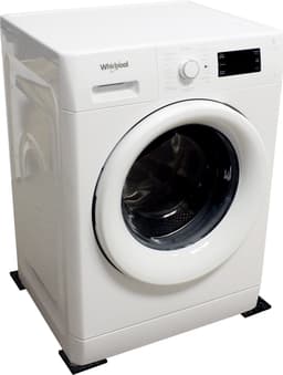 Scanpart trillingsdempers wasmachine vierkant - Geschikt voor AEG Bosch Miele Samsung Siemens - Zwart - Universeel - Set van 4 stuks — thumbnail 5