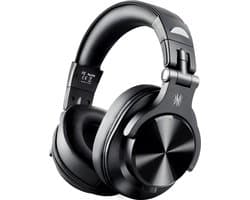 OneOdio Fusion A70 Zwart – Draadloze Over-Ear Koptelefoon – DJ & Studio – Hi-Res Audio