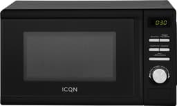 ICQN Magnetron 20L - 700W - microgolfoven- 8 Automatische Programma's - Vrijstaande solo-magnetron - Zwart — thumbnail 1