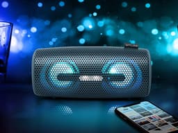 Muse M-730DJ - Draagbare bluetooth speaker, spatwaterdicht met verlichting — thumbnail 4