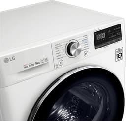 LG RC90V9AV3Q - 9 kg droger met DUAL inverter Heat Pump™ - Supersnel of Superzuinig - Auto Cleaning Condensor - ThinQ — thumbnail 4