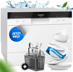 Bomann TSG 7405- mini vaatwasser - wit — thumbnail 6