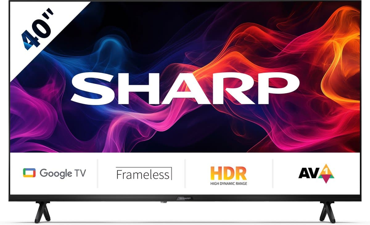 Sharp 40GF2265 - 40inch Full-HD televisie met Google TV - 2024 — afbeelding 1
