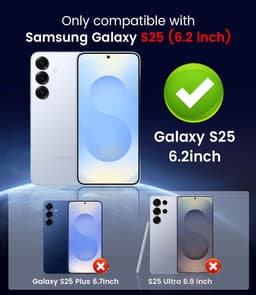 AziLine Magnetische Premium Goud Hoes voor Galaxy S25 – Stijlvolle Bescherming met Ingebouwde MagSafe en Camera Lens Bescherming Geschikt voor Samsung Galaxy S25 — thumbnail 8