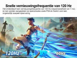 UPERFECT Portable Monitor E06 18.5" FHD 120Hz Touchscreen Draagbaar Monitor with 10-Point Touch & USB-C for Gaming/Design for Laptop/Switch/MacBook VESA Mount — thumbnail 11