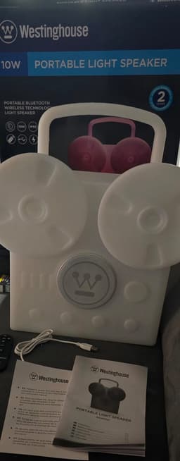 Westinghouse WOSP2101 Draagbare Bluetooth Speaker voor buiten - met licht — thumbnail 12