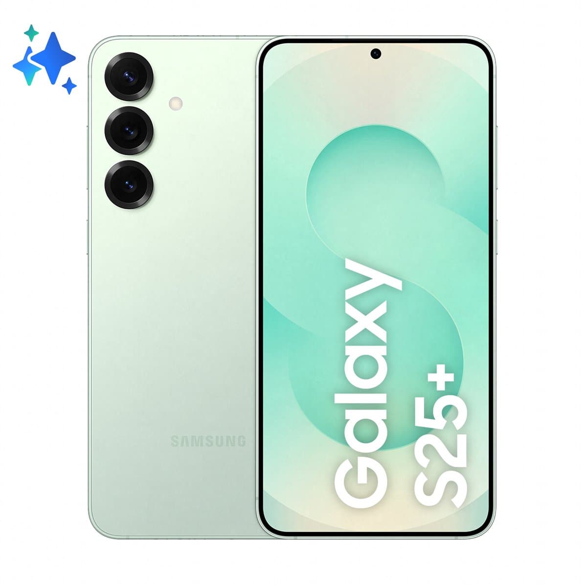 Samsung Galaxy S25+ 17 cm (6.7") Dual SIM Android 15 5G USB Type-C 12 GB 256 GB 4900 mAh Muntkleur — afbeelding 1