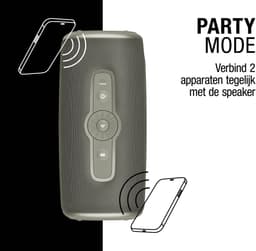 Fresh 'n Rebel Bold L3 - Waterdichte Bluetooth Speaker - Draadloos - 25 uur Speeltijd - Dried Green — thumbnail 13