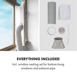 Klarstein mobiele airconditioner met luchtafvoerslang, 5-in-1 airconditioner, ventilator, luchtontvochtiger, luchtreiniger & nachtmodus, app-bediening, kleine & draagbare airconditioner voor thuis & op kantoor, 10000 BTU,9 kW voor 49 m² 50 dB — thumbnail 19