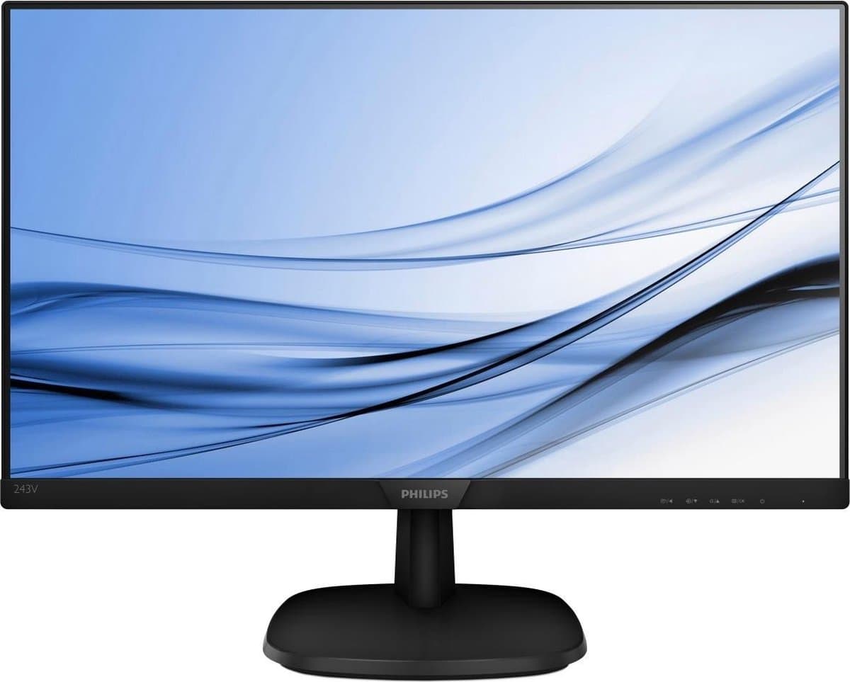 Philips 243V7QDSB - Full HD IPS Monitor - 24 Inch — afbeelding 1