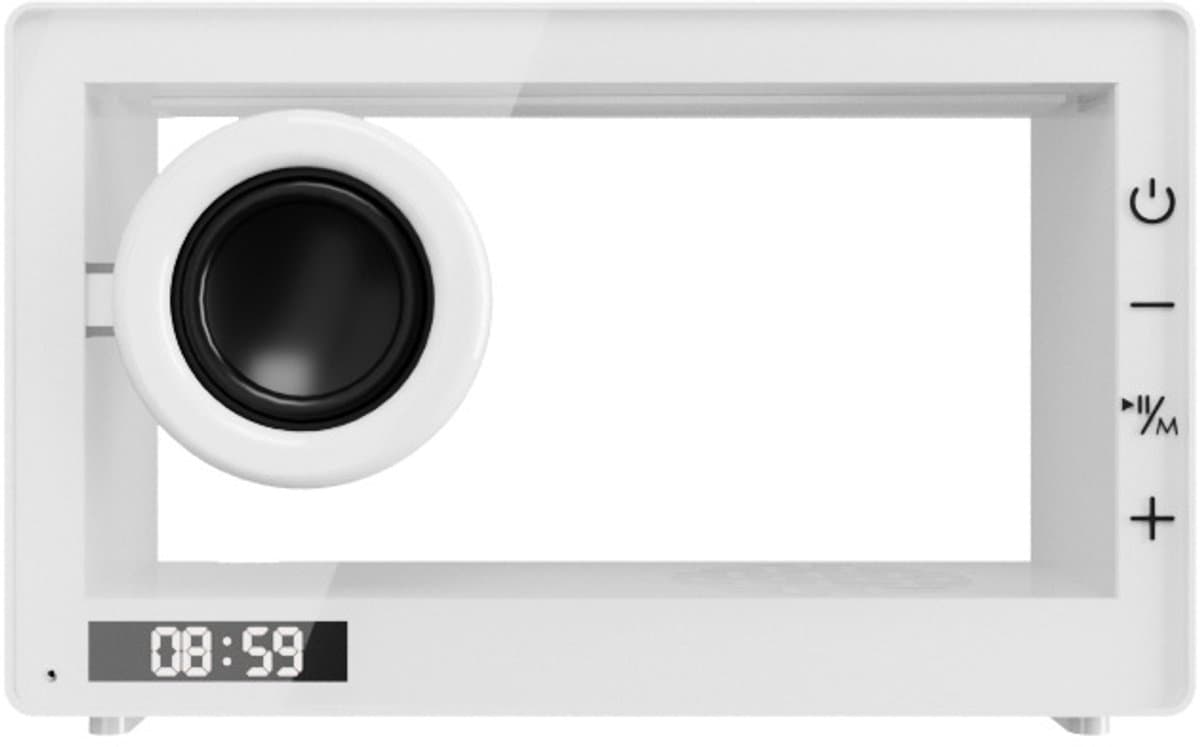 Bluetooth-luidspreker - Transparante visualiseerbare zwevende luidspreker - Kleine outdoor en indoor luidspreker met superzware bas - Bureaubladornament — afbeelding 1