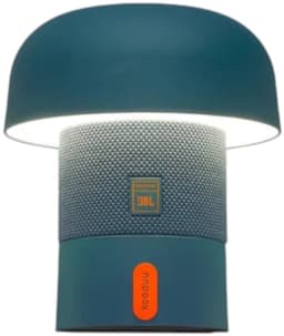 Kooduu Sensa PLAY Mini - Bluetooth Speaker met SOUND BY JBL - Dimbare LED-lamp - Oplaadbare batterij - Nachtlamp - Dimbaar - 16cm hoog - kleur Deep Aquamarine — thumbnail 3