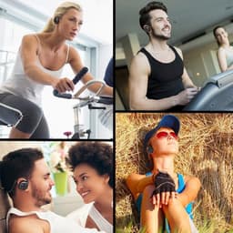 longziming -Draadloze Hoofdtelefoon - Bluetooth Headphones - Hifi-Stereogeluid Met Noise Cancelling - 1 - Zweetbestendig - Zwart — thumbnail 6
