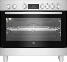 Beko BGM 30203 EX, Vrijstaand fornuis, Roestvrijstaal, Draaiknop, Touch, Roestvrijstaal, LED, Emaille — thumbnail 1