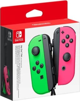 Nintendo Switch Joy-Con Controller paar - Neon Groen en Roze — thumbnail 3